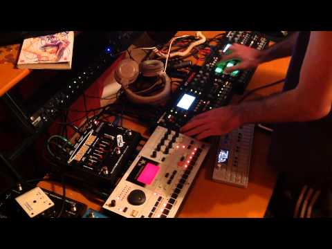 Bedroom Jam 4 - octatrack rytm machinedrum UW OP-1