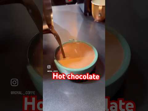 Hot chocolate learning😋😋 #coffee #hot_chocolate