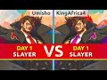 GGST ▰ Umisho (Slayer) vs KingAfrica4 (Slayer). Gameplay