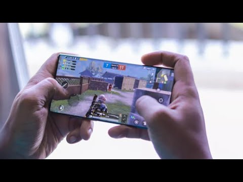 تجربة لعبة ببجي علئ هاتف  TCL10  PUBG TCL 10L