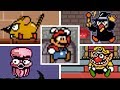Super Mario Land 2 DX 6 Golden Coins All Boss Fights With Mario Color Mod Hack