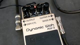 Video thumbnail for Boss AW-3 Dynamic Wah demo, Msm Workshop by MSMWorkshop