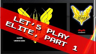Returning to the epic Elite on the ZX Spectrum!  A series of Let's Play videos; Part 1