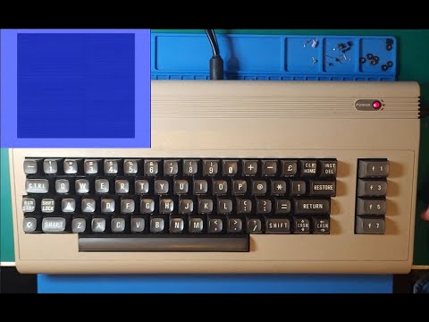 Commodore 64 Blue Screen No Text - Easy Fix