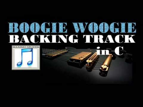 BOOGIE WOOGIE, BACKING TRACK IN C