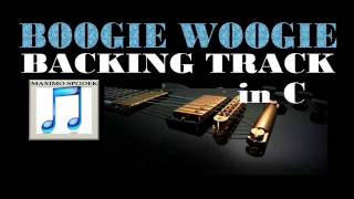 BOOGIE WOOGIE, BACKING TRACK IN C
