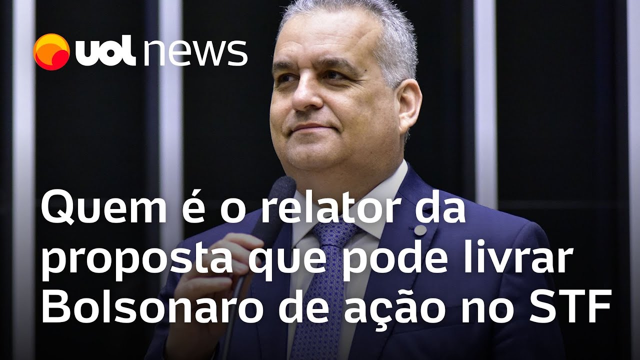 Quem é o relator da proposta que pode livrar Bolsonaro de ação sobre golpe no STF