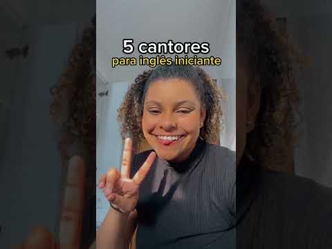 5 CANTORES PARA APRENDER INGLÊS #inglês #aprenderingles #idiomas