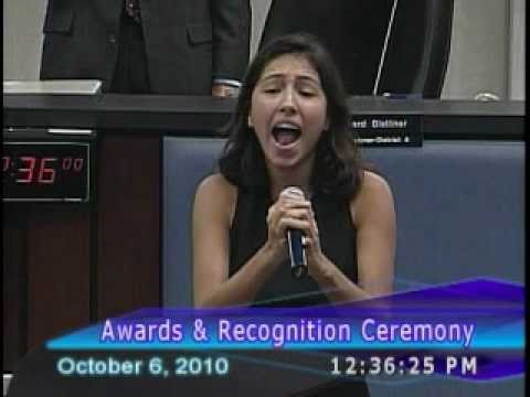 Luisa Lubell at   City of Hollywood Town Meeting (2010)