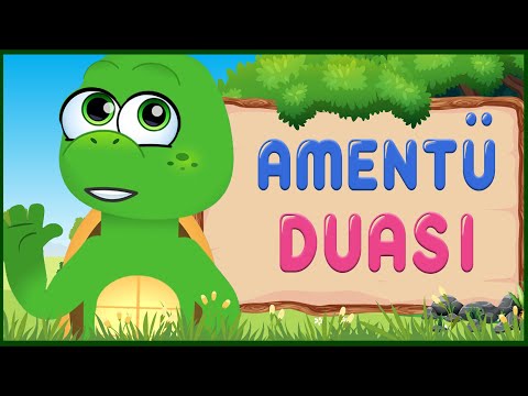 AMENTÜ DUASI - Dua Okuyan Kaplumbağa ve Arkadaşları | Çocuklar İçin Namaz Duaları