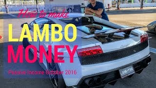 Passive Income Report for October 2016