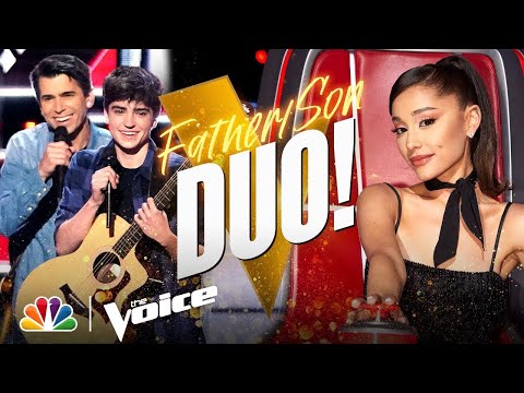 Duo Jim and Sasha Allen Sing John Denver's "Leaving on a Jet Plane" | The Voice Blind Auditions 2021