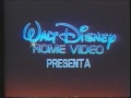 Walt Disney Home Video International Italian Variant 1980s