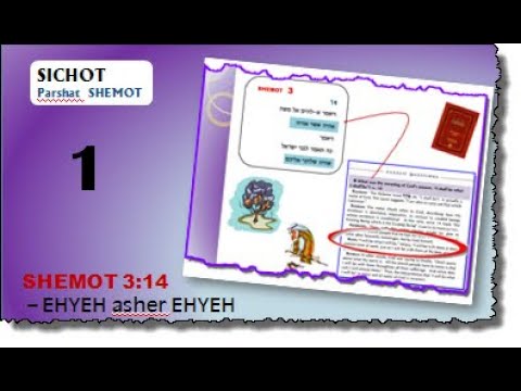 01 - GUTNICK CHUMASH:  context to SHEMOT 3:14