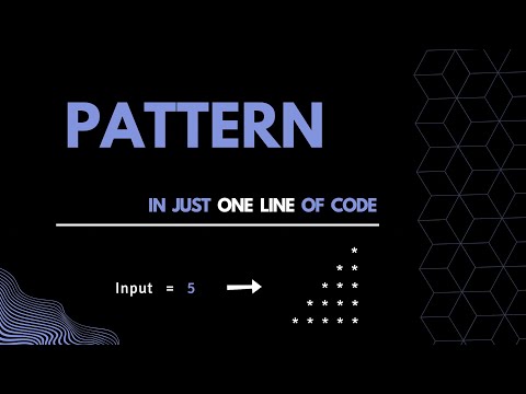 Right Triangle Pattern Right Pyramid One Line Code Python 2022 Pattern Python Oneliner