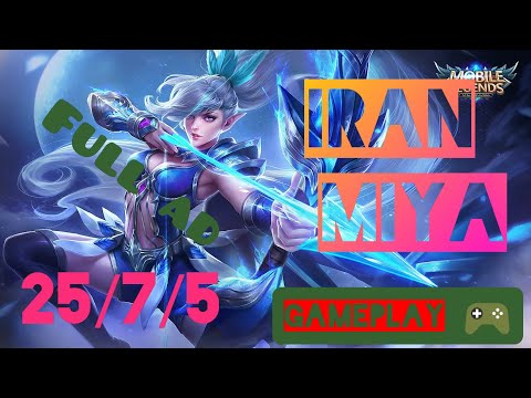 Miya Best Build in 2020 - Miya Mobile Legends - (GAMEPLAY)