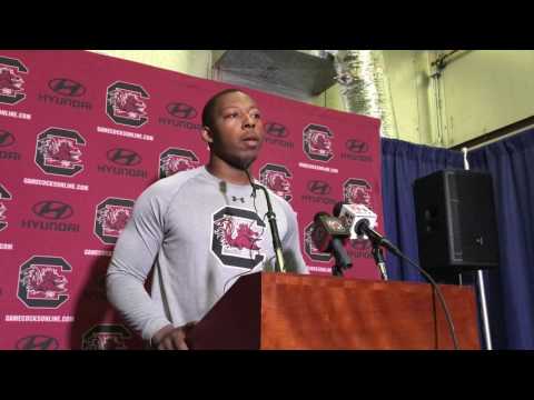 Bryson Allen-Williams post game at Florida