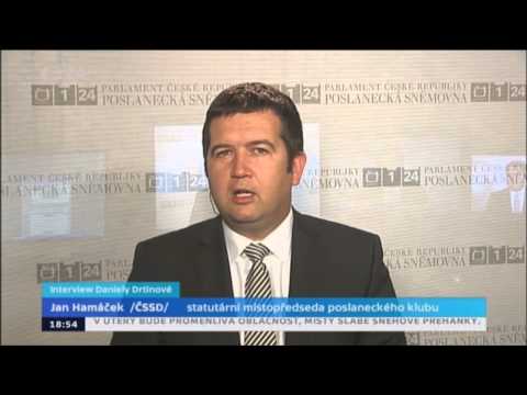 J.Hamáček v Interview ČT24 - 25.11.2013
