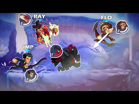 "Best of Five'ing a Pro, But The Pro Changes Every Game" | Brawlhalla (ft. Raydish & Flower)
