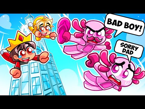 Axy Was Being TOXIC, So I Called Her DAD in Climb and Jump Simulator!