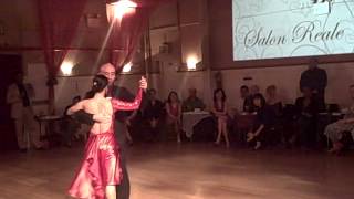 Adriana Salgado and Orlando Reyes at Salon Reale, nyc 2013 - argentine tango