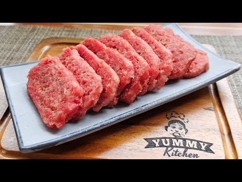 homemade luncheon meat ! How to Make the luncheon meat Like Spam in Your Home