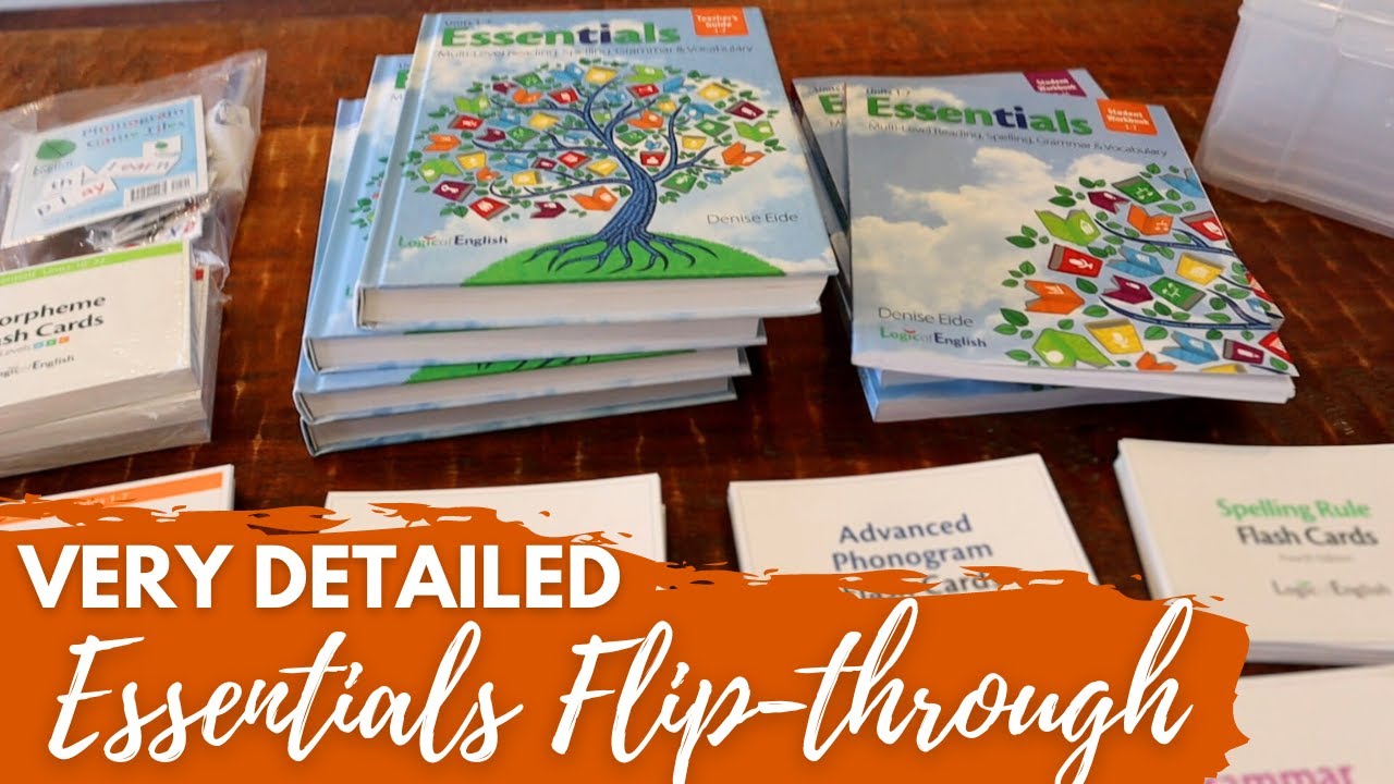 Logic of English's Essentials Program Flip-through II Entire Program - ALL Levels, ALL Resources!!
