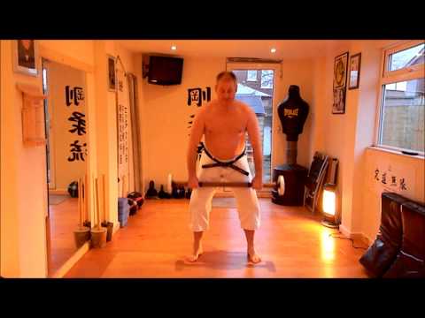 Mark Weatherill 6th Dan  hojo-undo power training t