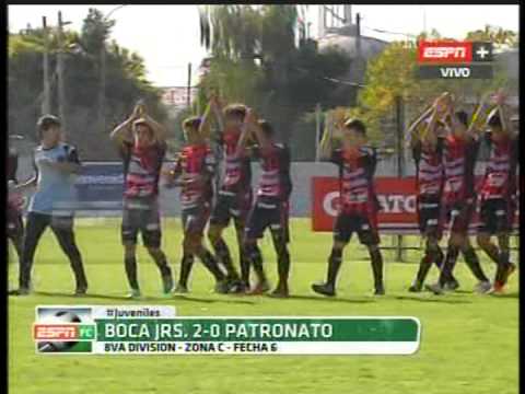 JUVENILES A 2014. 7ma, 8va y 9na. BOCA - PATRONATO. Material de ESPN.