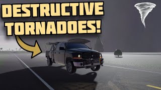 DESTRUCTIVE Tornadoes! Tempest Chasers S4|EP2 Twisted Roblox 1.21