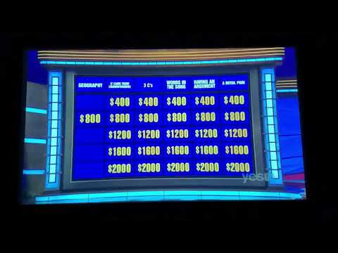 Double Jeopardy, Ryan Hemmel Day 4 - 2nd Daily Double (11/30/20)