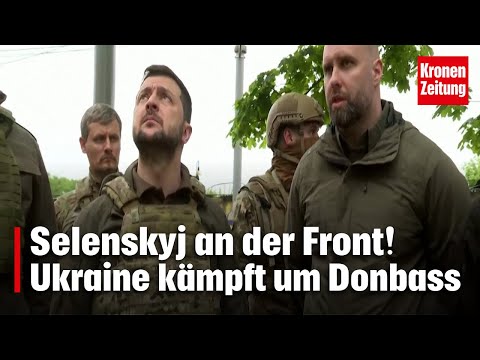 Selenskyj an der Front | krone.tv NEWS