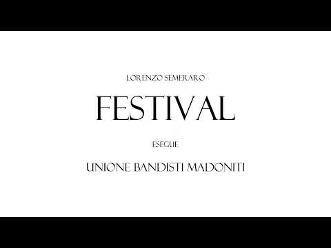 Lorenzo Semeraro - FESTIVAL - Unione Bandisti Madoniti
