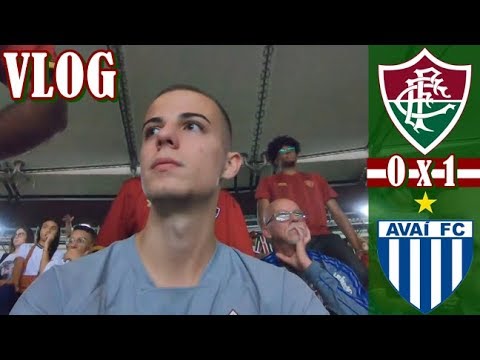 BRASILEIRÃO: Fluminense 0x1 Avaí - VLOG NA ARQUIBANCADA