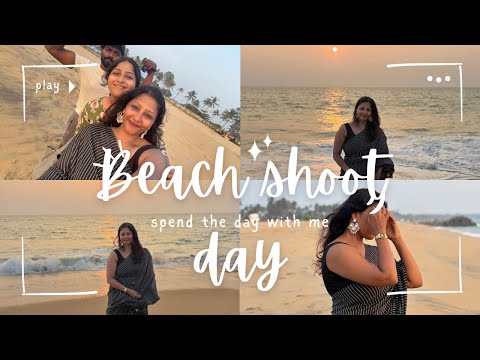 Behind the reel|GRWM for a beach shoot