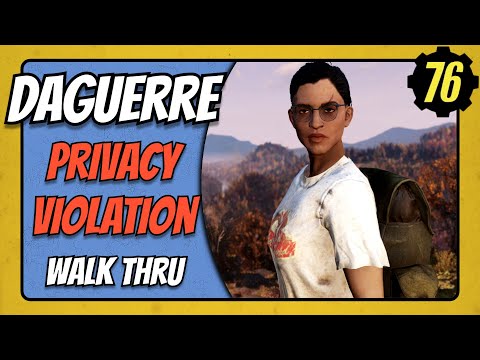 Fallout 76 Privacy Violation Daguerre Ally Wastelanders