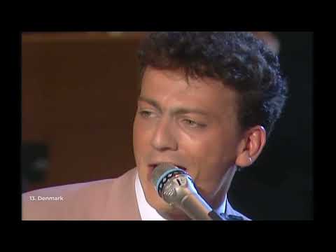 Anders Frandsen - Lige der hvor hjertet slår - Denmark - Eurovision Song Contest 1991
