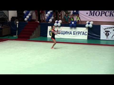 2002 Василева Лидия  скакалка Болгария Пловдив Тракия Елит   Бургас Морские Грации 2013