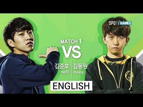 [SSL Challenge] 170506 2nd Stage Ro.1 herO vs Ryung Match1