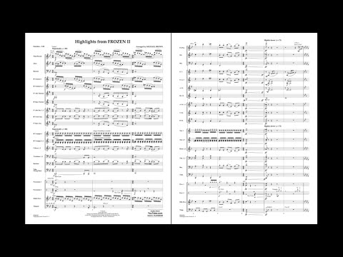 Highlights from Frozen II arranged by Michael Brown