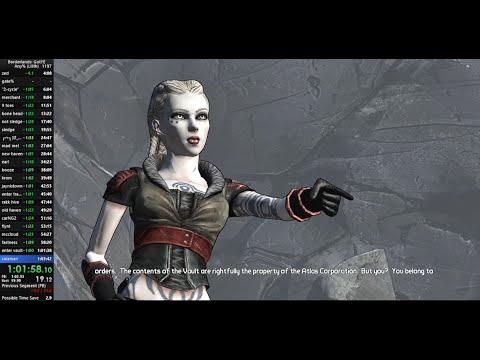 Borderlands GOTY Enhanced Any% in 1:02:49