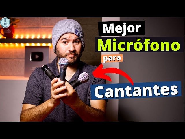 Vídeo relacionado con Micrófono dinámico omnidireccional para interpretación de música vocal de karaoke, micrófono de voz claro con cable profesional de mano, sonido más claro y fuerte.