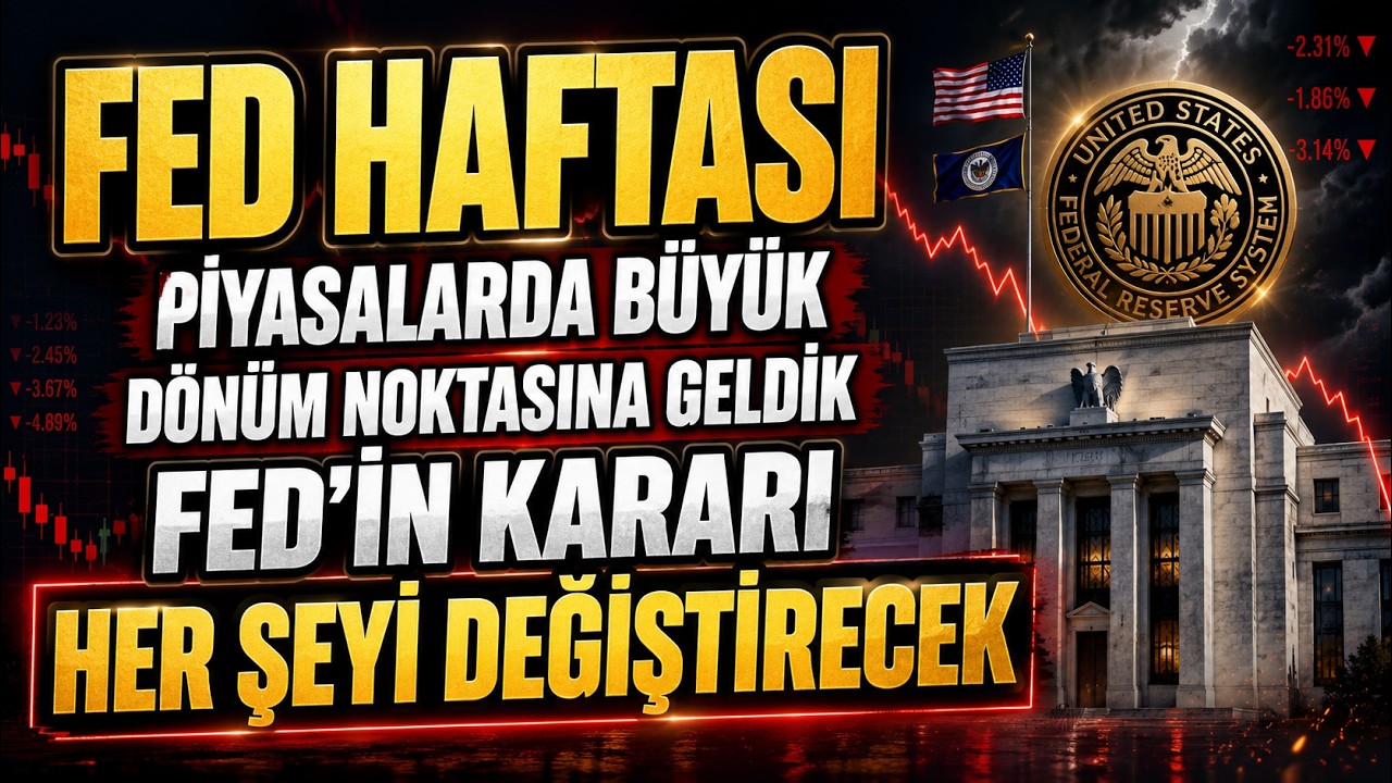 Fed haftası: Piyasalarda büyük dönüm noktasına geldik | Fed'in kararı her şeyi değiştirecek