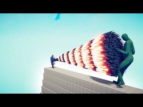 GIANT ZOMBIE vs EVERY GOD - TABS | Totally Accurate Battle Simulator