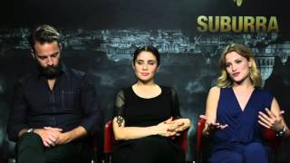 "Suburra" Intervista ad Alessandro Borghi Greta Scarano e Giulia Elettra Gorietti