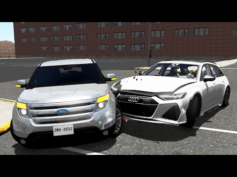 Luxury & Super and Hyper Car Crashes Compilation #42 - BeamNG Drive
