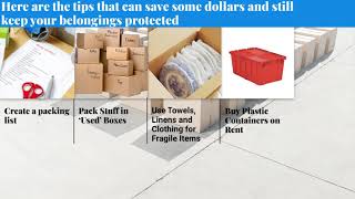 Easy Tips for Save Money on Packing Supplies When Moving