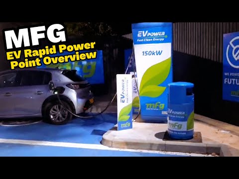 Part of a video titled How To Use Motor Fuel Group Electric Vehicle Charging Point - YouTube
