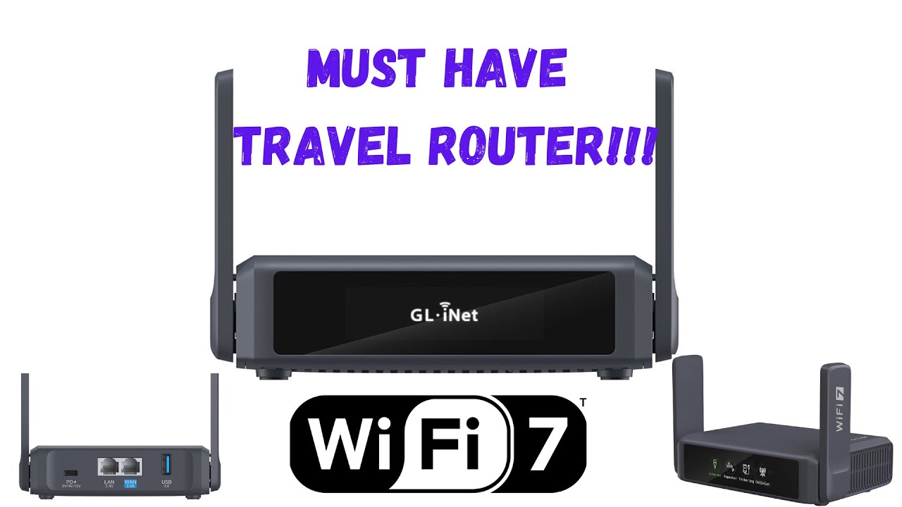 Gl.inet Slate 7 Travel Router & Setup @GLiNet