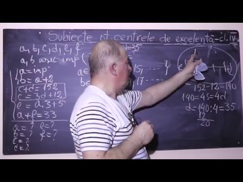 1/2 Lectia 782 - Pregatire cu George pentru admiterea in centrele de excelenta - Clasa 4